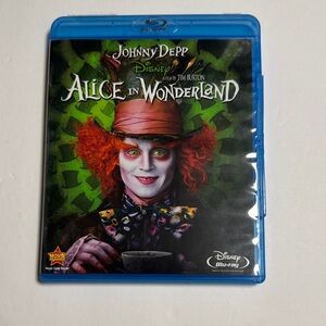 Disney Alice in Wonderland Blu-ray — Blue, Green, Red